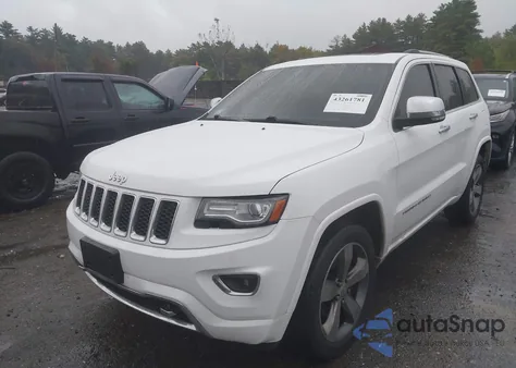 2014 Jeep Grand Cherokee Overland из США, поврежденный, VIN 1C4RJFCG5EC304687